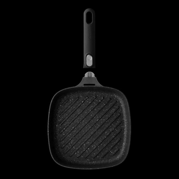 مقلاة شواء مع يد قابلة للفصل 24 سم