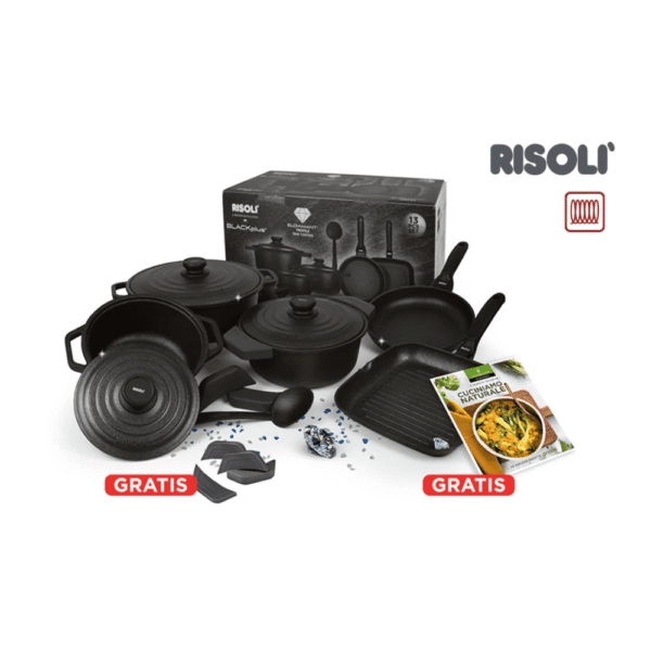 طقم ريزولى بلاك بلس 13 قطعة