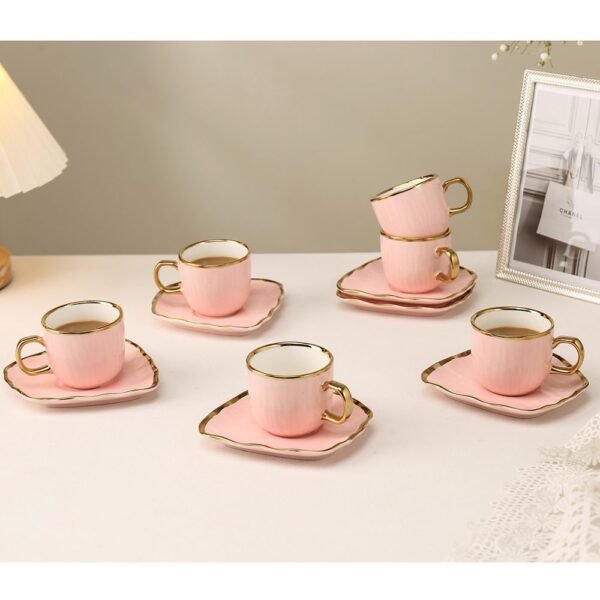 طقم قهوه – Gold Matt – ALM02/2