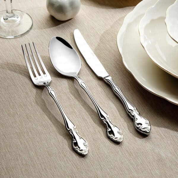 شنطة معالق تركى 89 قطعة – Nehir Adriana Silver