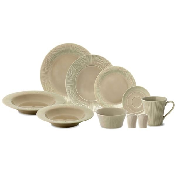 طقم عشاء 40 قطعه بيج – 1726E – Noritake