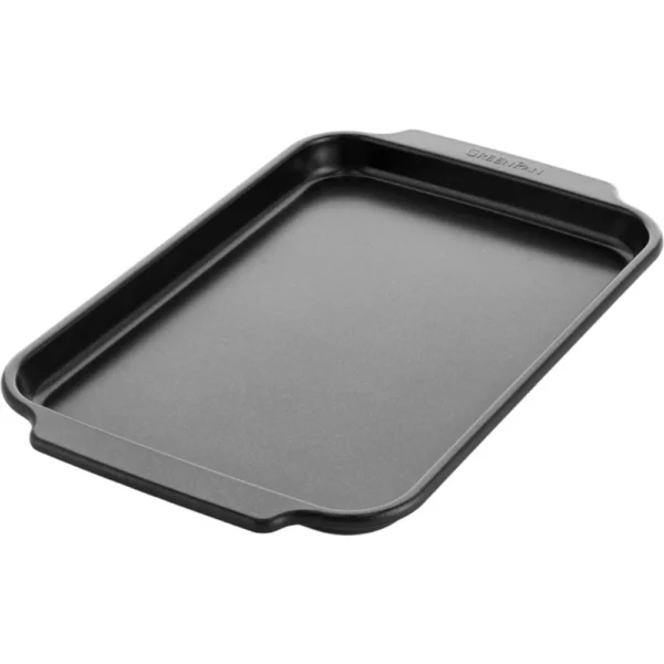 صينية كوكيز سيراميك أسود 33×22.5 سم-green pan