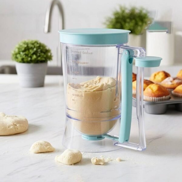 دسبنسر العجين بوعاء مدرّج لتحضير وتوزيع العجين بسهولة – EK4306