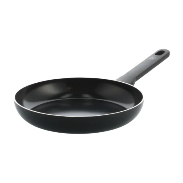 طقم مقلاه مفتوحه بلون الاسود24سم -green pan