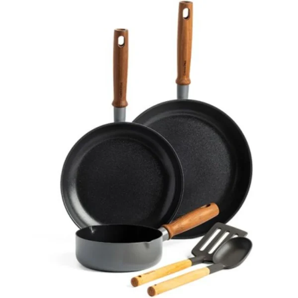 طقم اوانى الطهى المطبخ 5 قطع