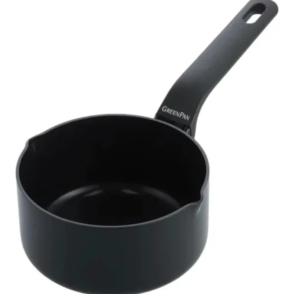 قدر مفتوح مع غطاء 16 سم-green pan