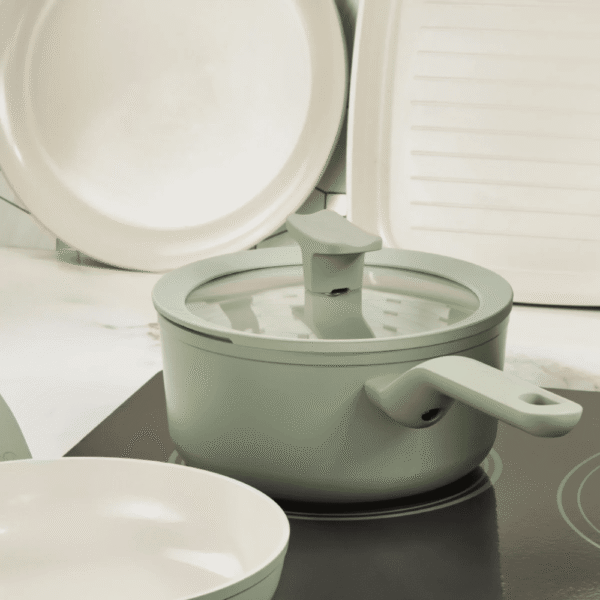 قدر مغطى غير قابل للالتصاق بالانس سيج 18سم