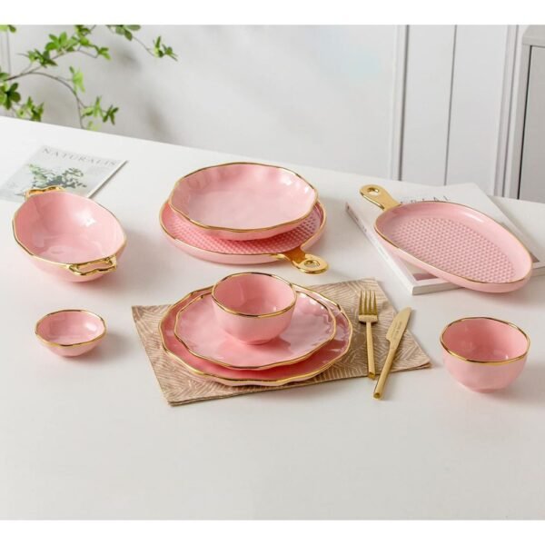 طقم عشاء بورسلين 30 قطعة – P1-30PG