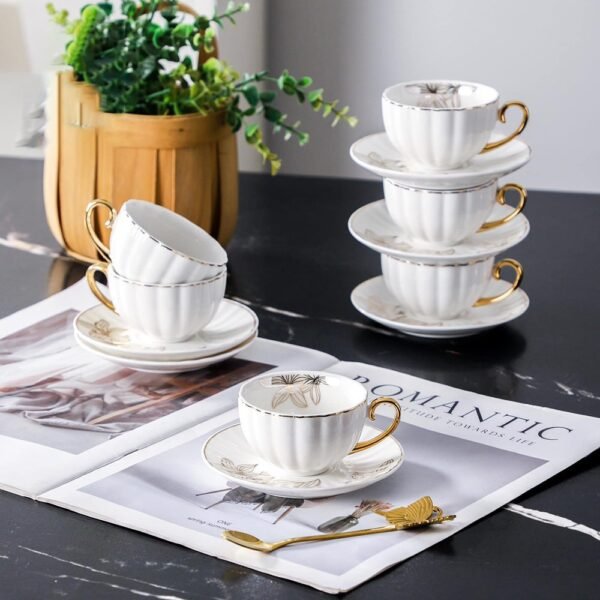 طقم قهوه – Pumpkin White