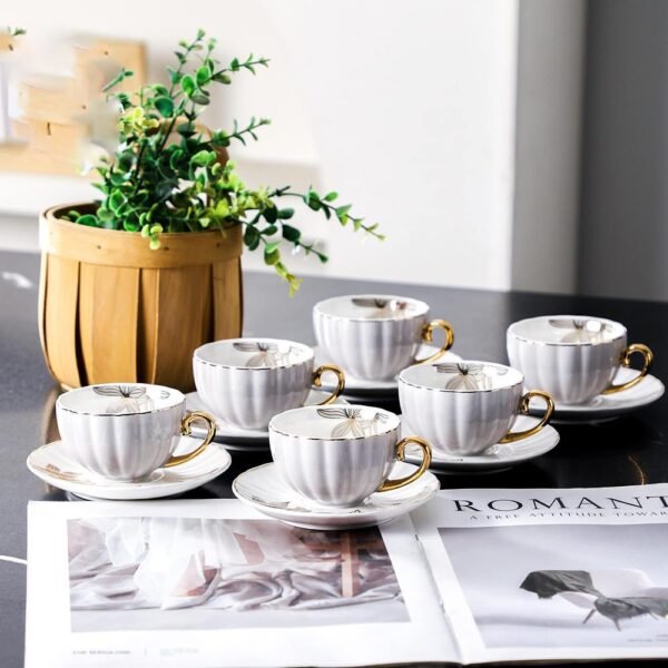 طقم قهوه  – Pumpkin Gray