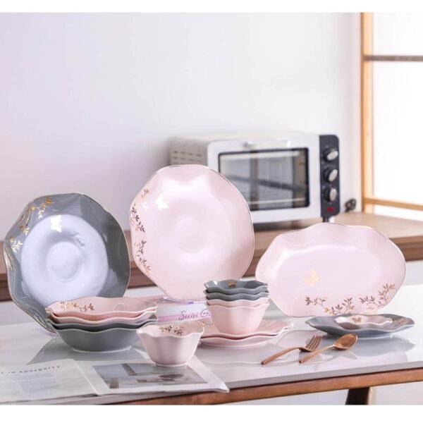 طقم عشاء 28 قطعه – Butterfly/5