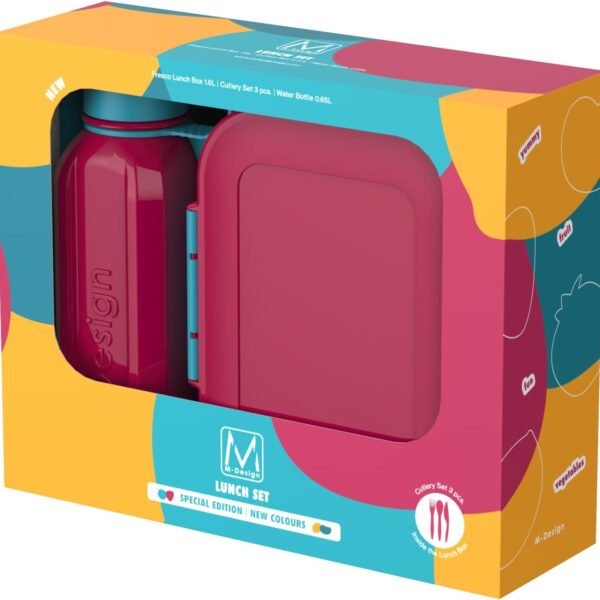 Lunch set 1.6 – Marron*Blue – Mdesign