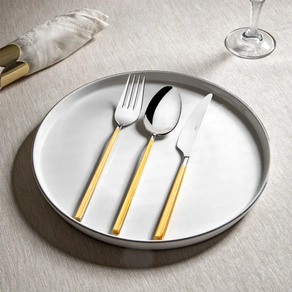 معالق تركى 36 قطعة – Nehir Gloria Gold