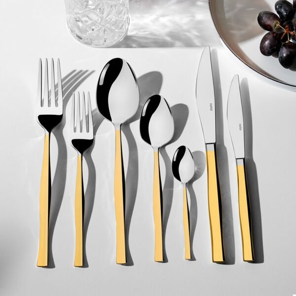 خاص: معالق تركى 36 قطعة – Nehir Zarif Gold