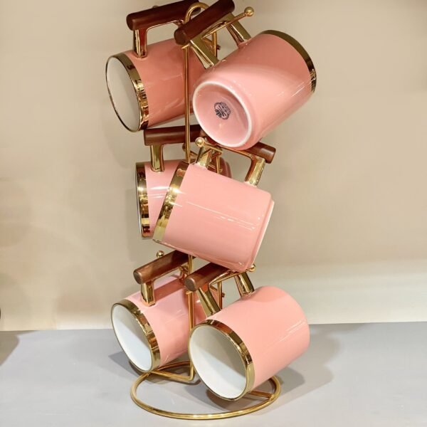 طقم مجات علي حامل – بورسلين