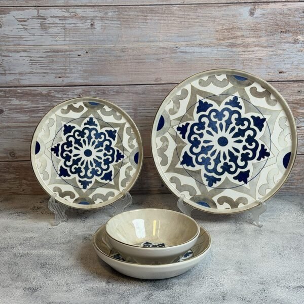 طقم عشاء تركى 24 قطعه – 24004