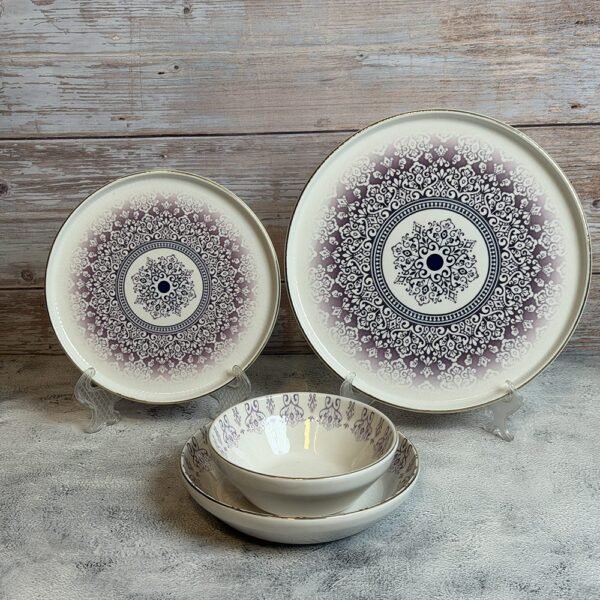 طقم عشاء تركى 24 قطعه – 24012