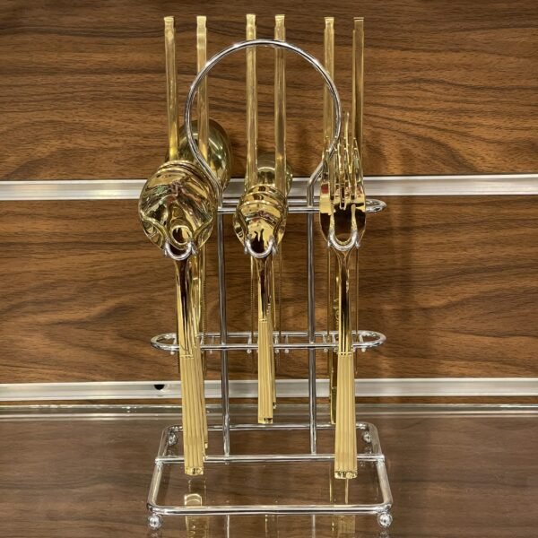 طقم معالق علي حامل ARSHIA