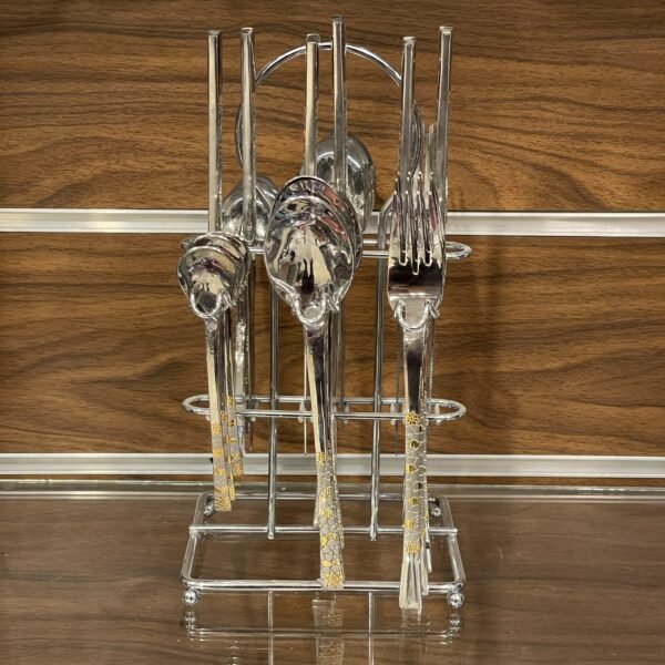 طقم معالق علي حامل ARSHIA