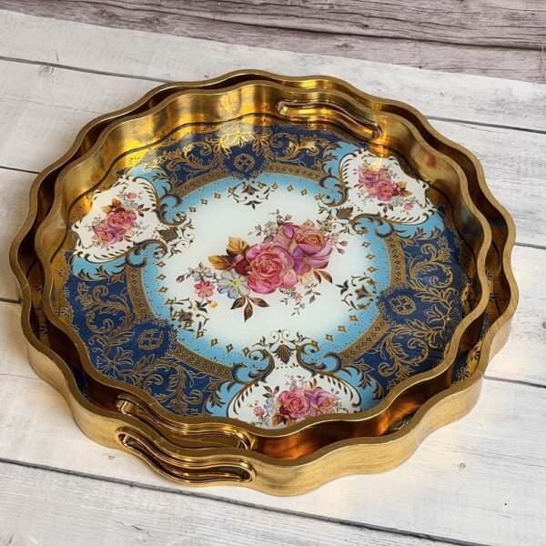 طقم صوانى تركى ٢ قطعة – TR02