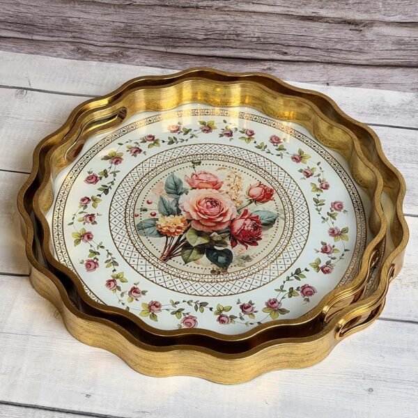 طقم صوانى تركى ٢ قطعة – TR04