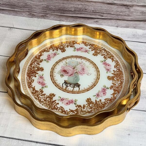 طقم صوانى تركى ٢ قطعة – TR05