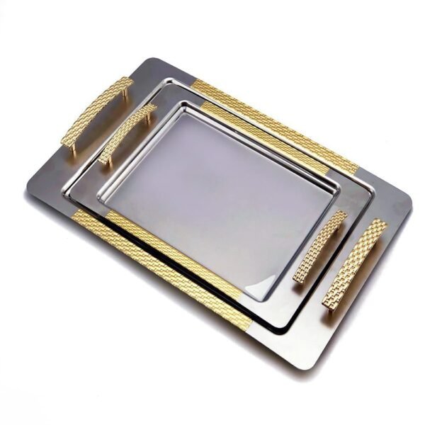 طقم صواني 2 ق – Sirma Gold Sandblast – NEHIR