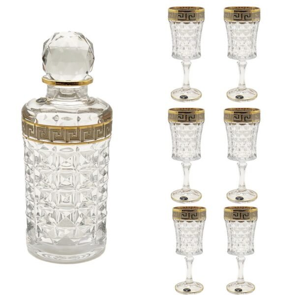 طقم شربات بوهيمى – 7 قطع