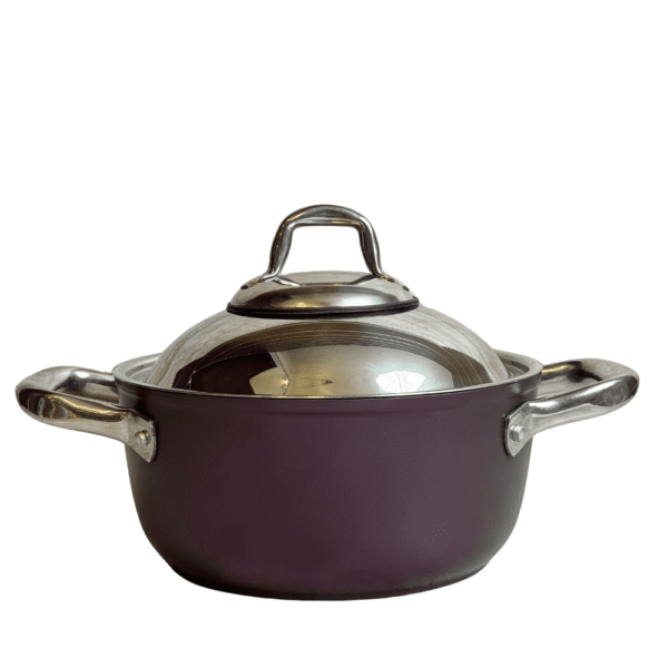 حلة تيفال مدور احمر يد استيل مقاس 20 – SAFLON