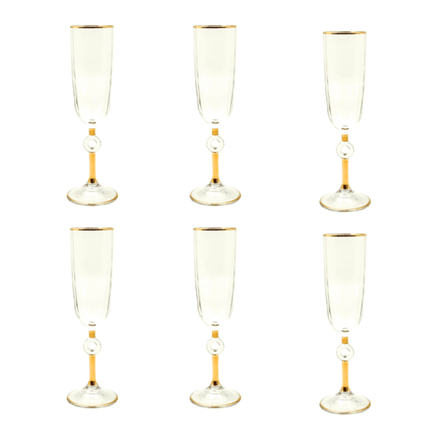 طقم كاسات فلوت – 14407 – Pasabahce