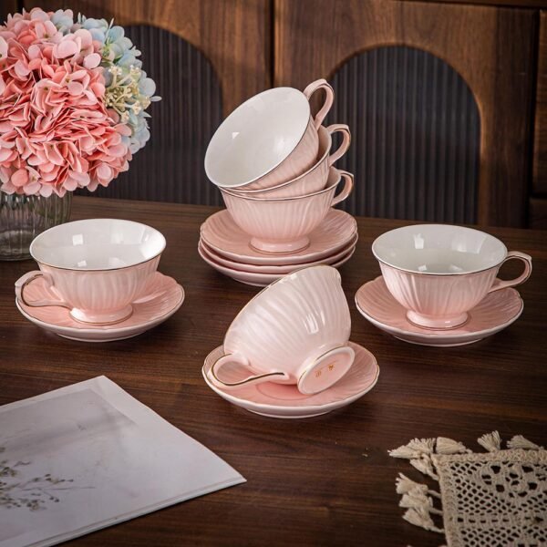 طقم شاي – ملكى – روز