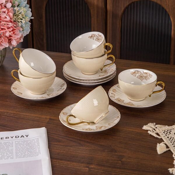 طقم شاي – Royal – كريمى