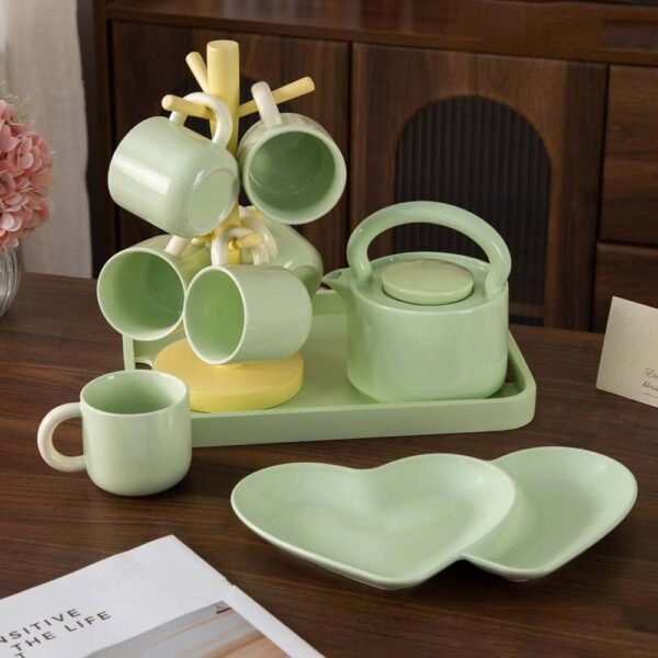 طقم شاى 12 قطعة – TSWUNI – Mint Green