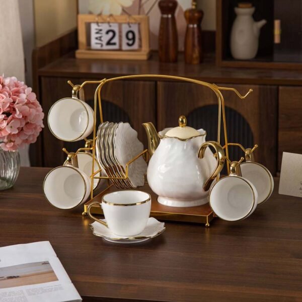 طقم شاى 15 قطعة – TS483 – White