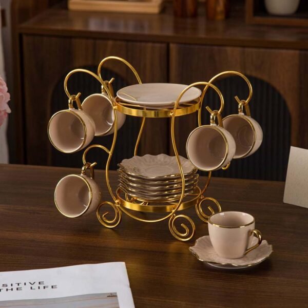 طقم قهوة على حامل – Royal Modern – Cashmere