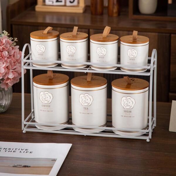 طقم توابل 8 قطع – Rosa – Grey