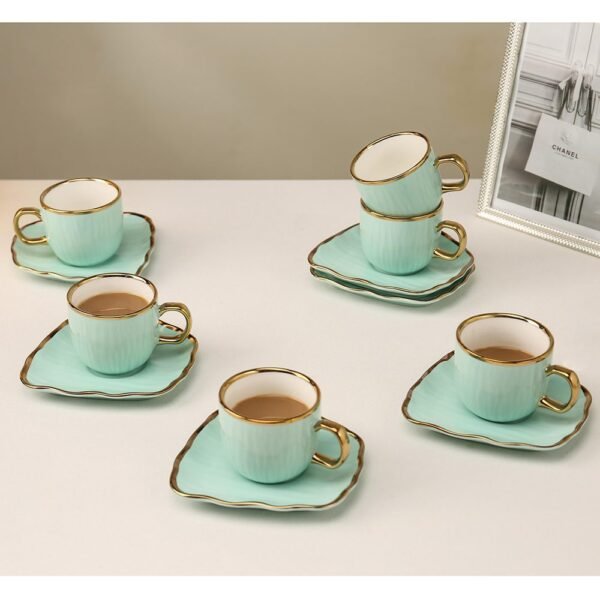 طقم قهوه – Gold Matt – ALM02/1