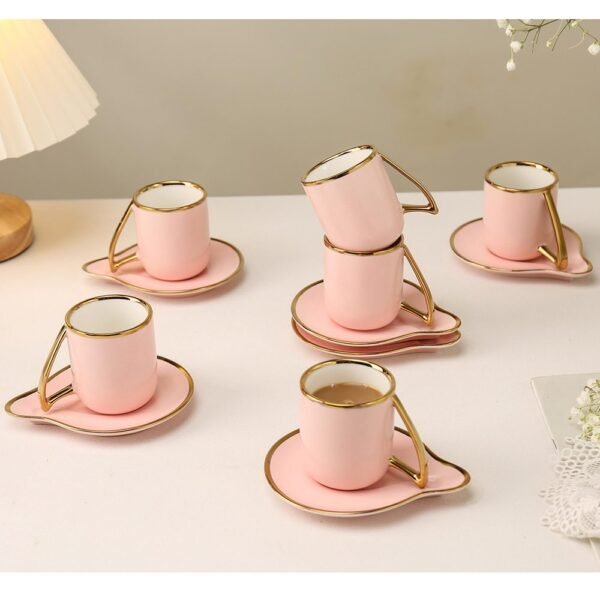 طقم قهوه – Gold Matt – ALM04/2