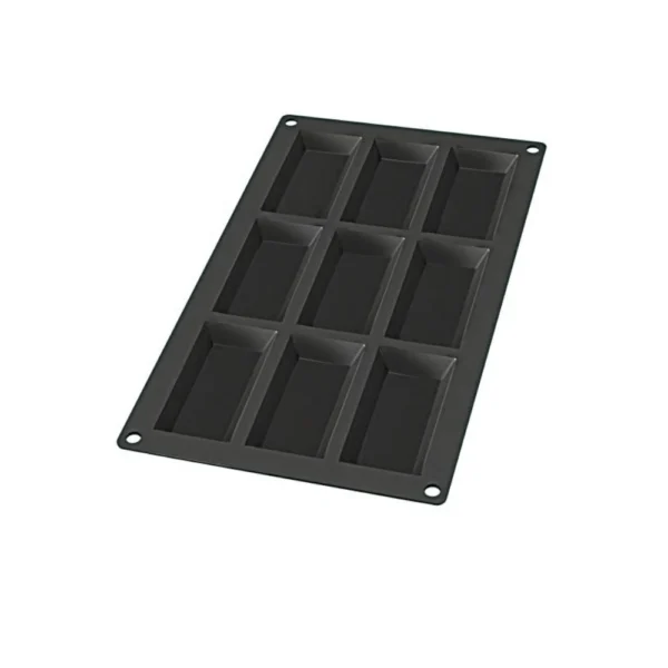 قالب فينانسيه أسود – 9 فتحات – lekue